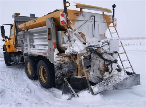 The circumstances surrounding the accident remain unclear but police described it as a 'weather-related' incident involving a snow plow. A winter storm in the area left 35,000 people without power ...